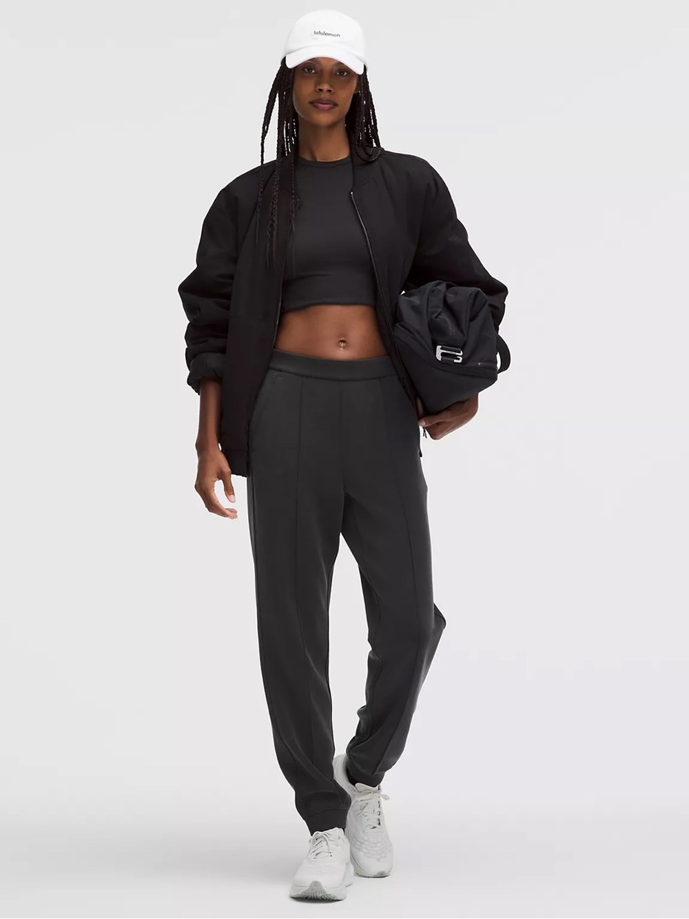 lululemon Black Relaxed Track Joggers